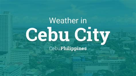 weather update tomorrow cebu